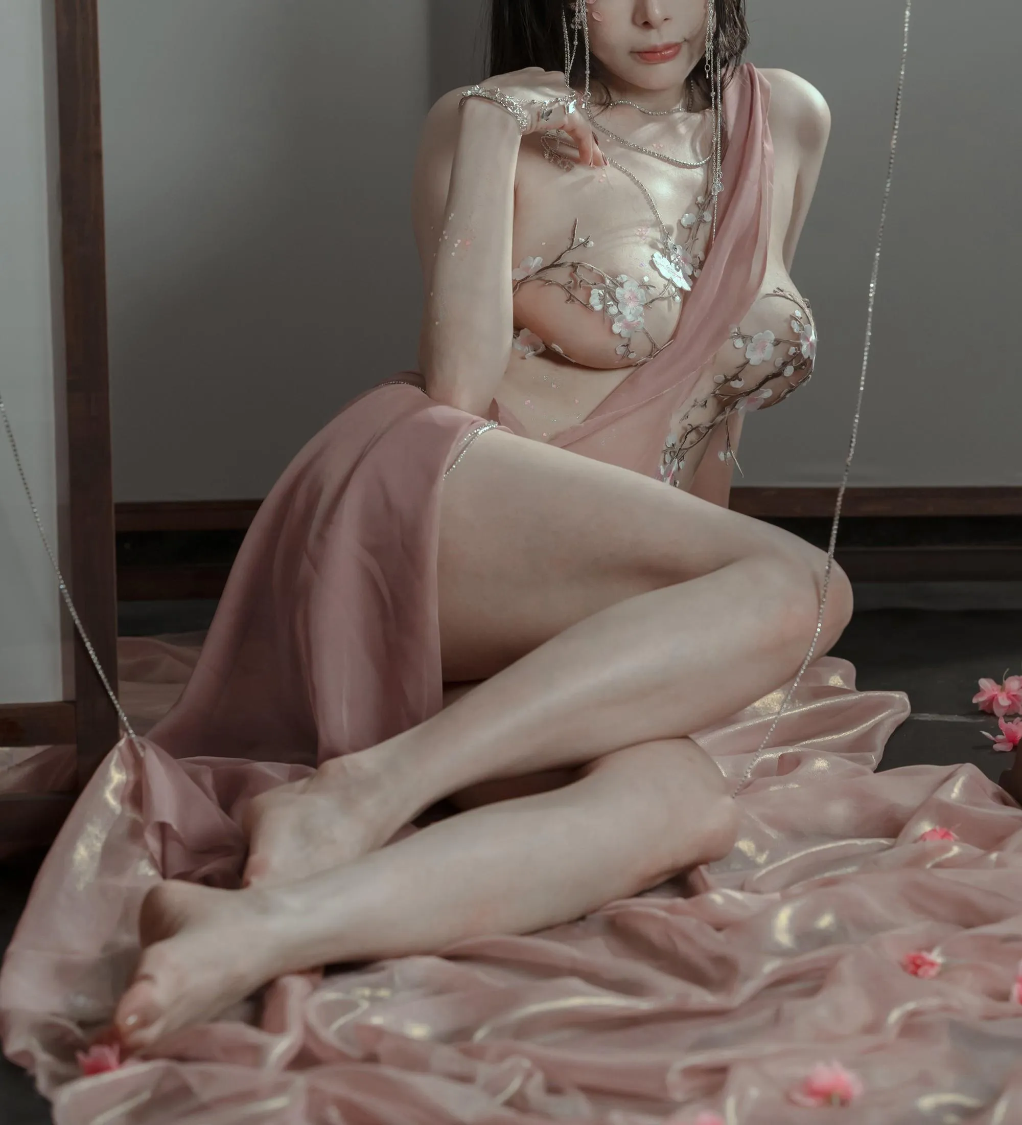 秋和柯基 – NO.061 粉 桃花神 [34P]插图6